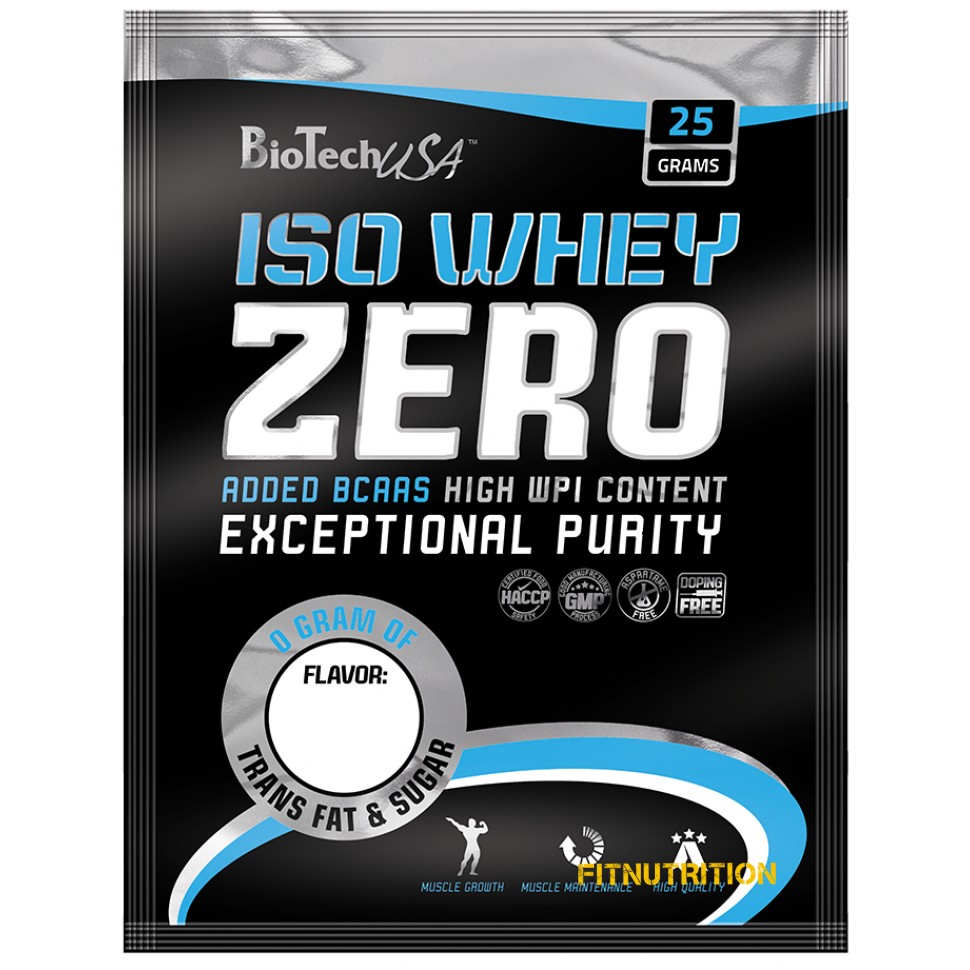 BiotechUSA Iso Whey Zero 25 g /sample/ Berry Brownie - зображення 1