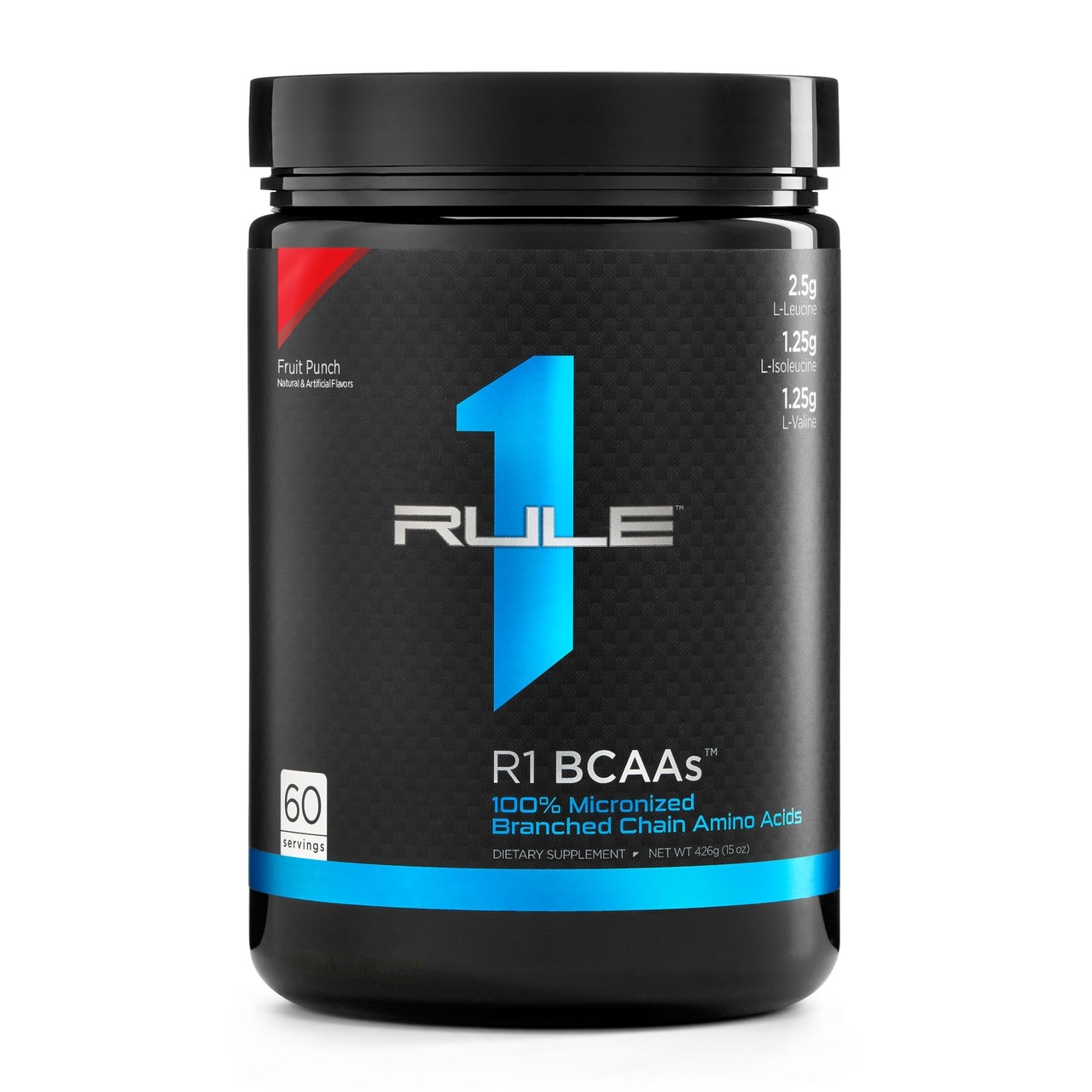 Rule One Proteins R1 BCAAs 426 g /60 servings/ Fruit Punch - зображення 1