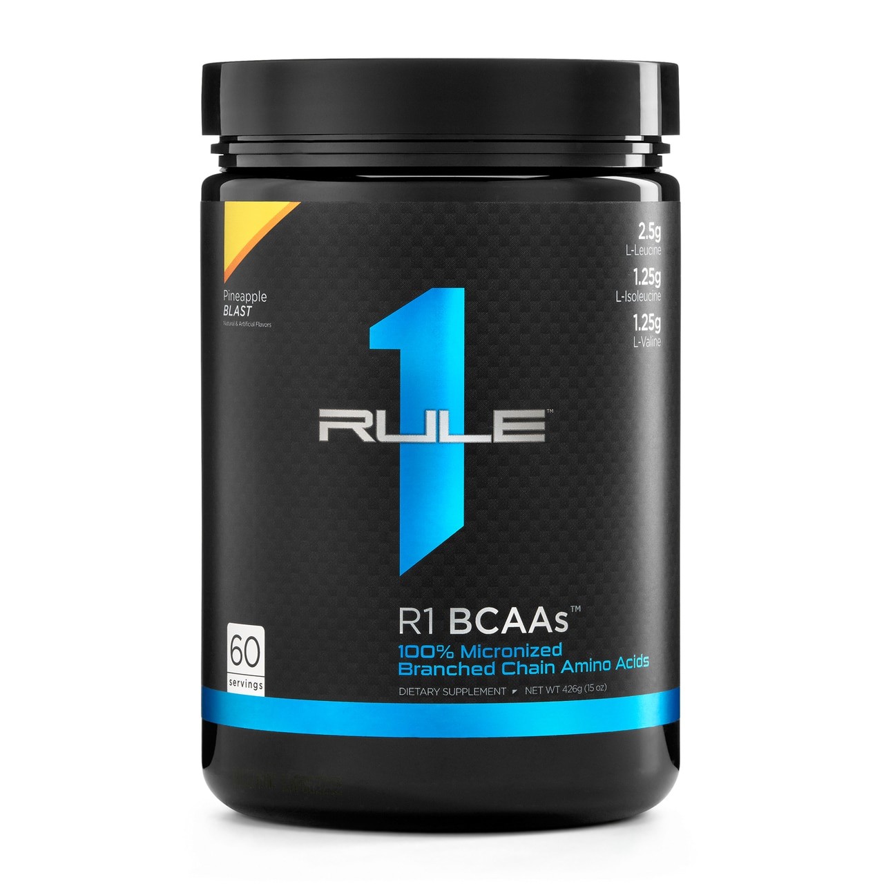 Rule One Proteins R1 BCAAs 426 g /60 servings/ Pineapple Blast - зображення 1