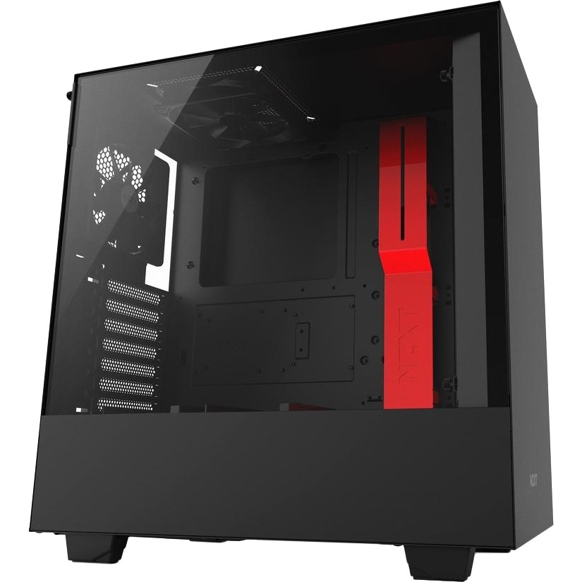 NZXT H500 Black Red (CA-H500B-BR) - зображення 1