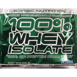 Scitec Nutrition 100% Whey Isolate 25 g /sample/ Banana