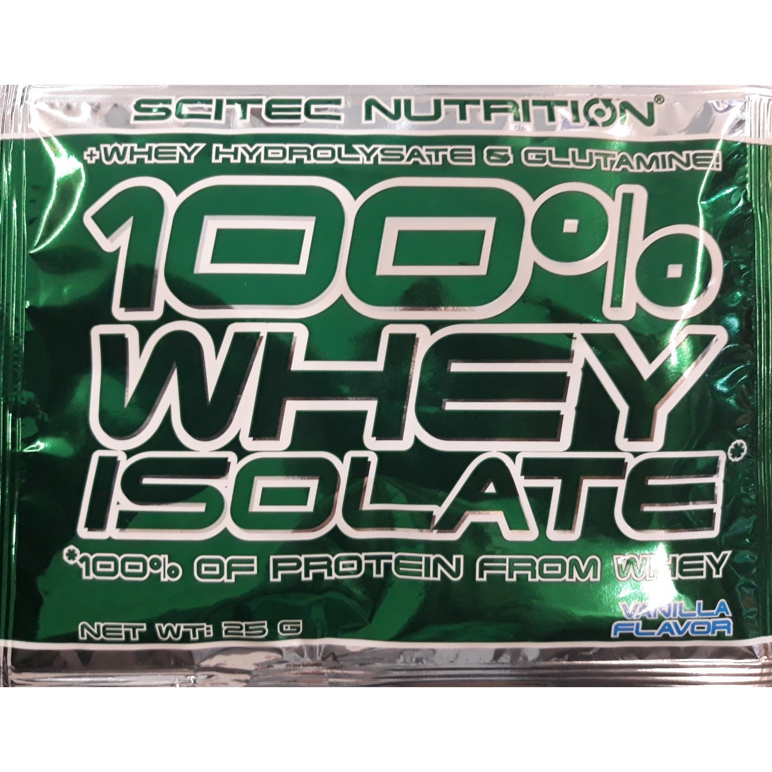 Scitec Nutrition 100% Whey Isolate 25 g /sample/ Vanilla - зображення 1