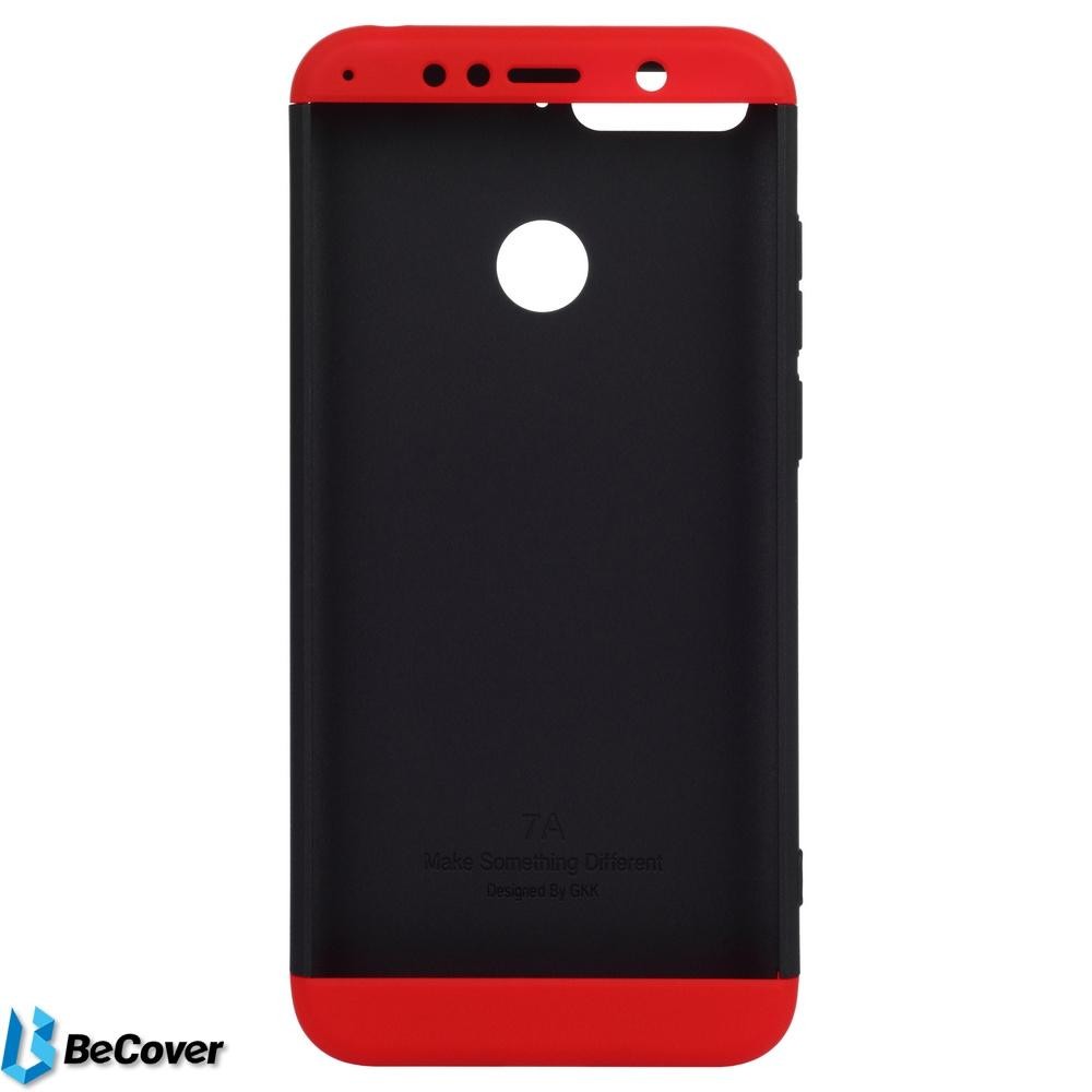 BeCover Super-protect Series для Huawei Y6 Prime 2018 Black-Red (702556) - зображення 1