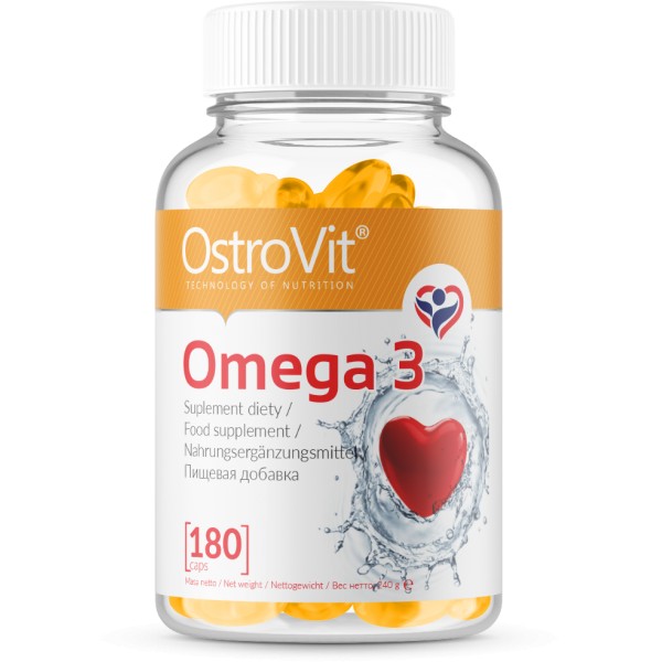 OstroVit Omega 3 180 caps - зображення 1