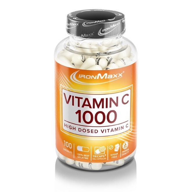 IronMaxx Vitamin C 1000 100 caps - зображення 1