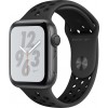 Apple Watch Nike+ Series 4 GPS 44mm Gray Alum. w. Anthracite/Black Nike Sport b. Gray Alum. (MU6L2) - зображення 1