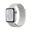 Apple Watch Nike+ Series 4 GPS 44mm Silver Alum. w. Summit White Nike Sport l. Silver Alum. (MU7H2) - зображення 1