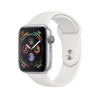 Apple Watch Series 4 GPS 44mm Silver Alum. w. White Sport b. Silver Alum. (MU6A2) - зображення 1