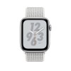 Apple Watch Nike+ Series 4 GPS + LTE 44mm Silver Alum. w. Summit White Nike Sport l. Silver Alum. (MTXA2) - зображення 2