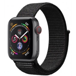 Apple Watch Series 4 GPS + LTE 40mm Gray Alum. w. Black Sport l. Gray Alum. (MTUH2, MTVF2)