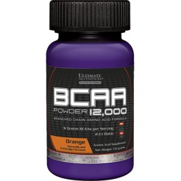 Ultimate Nutrition Flavored BCAA 12,000 Sample Bottles 7.6 g /sample/ Orange