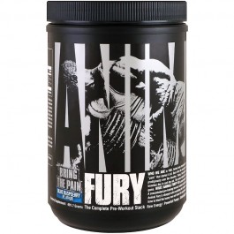   Universal Nutrition Animal Fury 491,7 g /30 servings/ Blue Raspberry