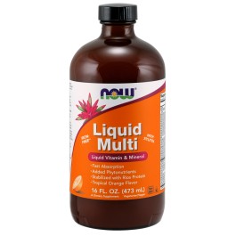Now Liquid Multi 473 ml /32 servings/ Tropical Orange
