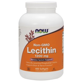 Now Lecithin 1200 mg Softgels 400 caps