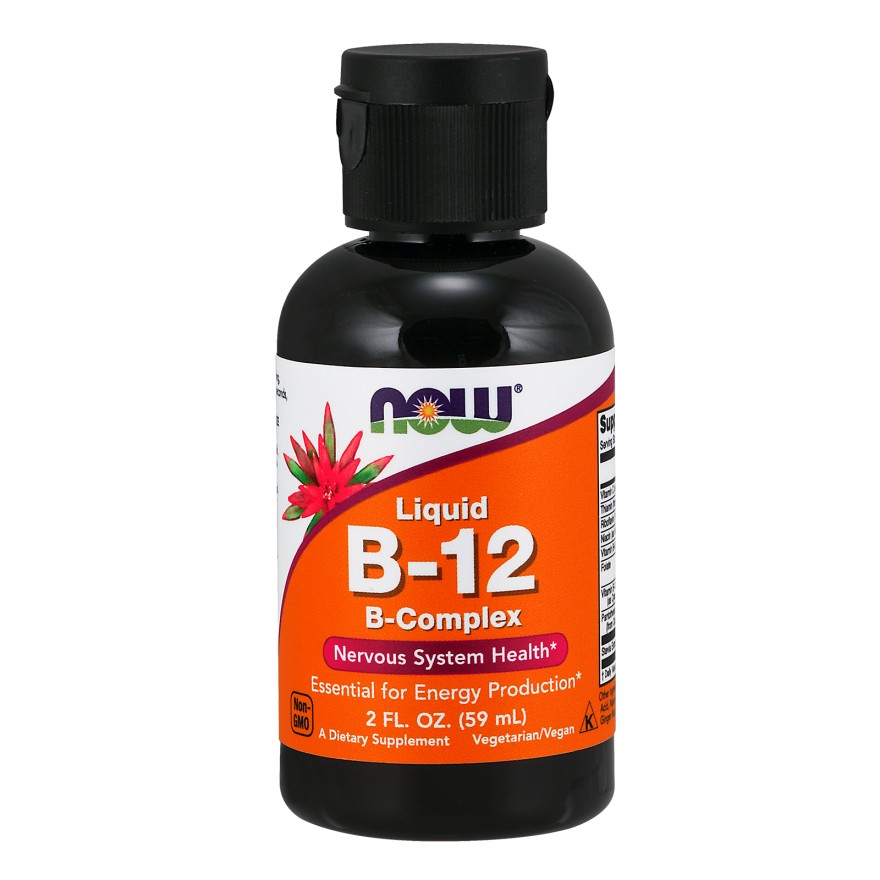 Now Vitamin B-12 Complex Liquid 59 ml /49 servings/ - зображення 1