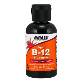 Now Vitamin B-12 Complex Liquid 59 ml /49 servings/