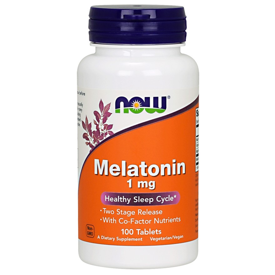 Now Melatonin 1 mg Tablets 100 tabs - зображення 1