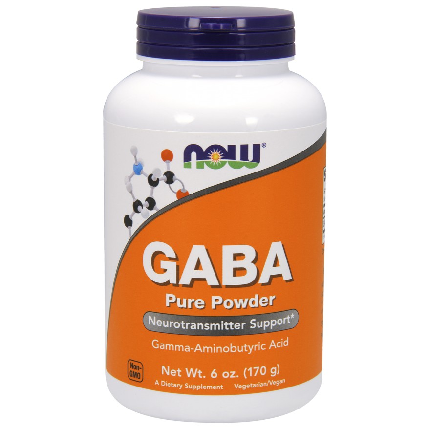 Now GABA Powder 170 g /340 servings/ Pure - зображення 1