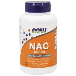   Now NAC 600 mg Veg Capsules 100 caps