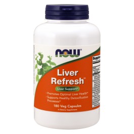 Now Liver Refresh Veg Capsules 180 caps