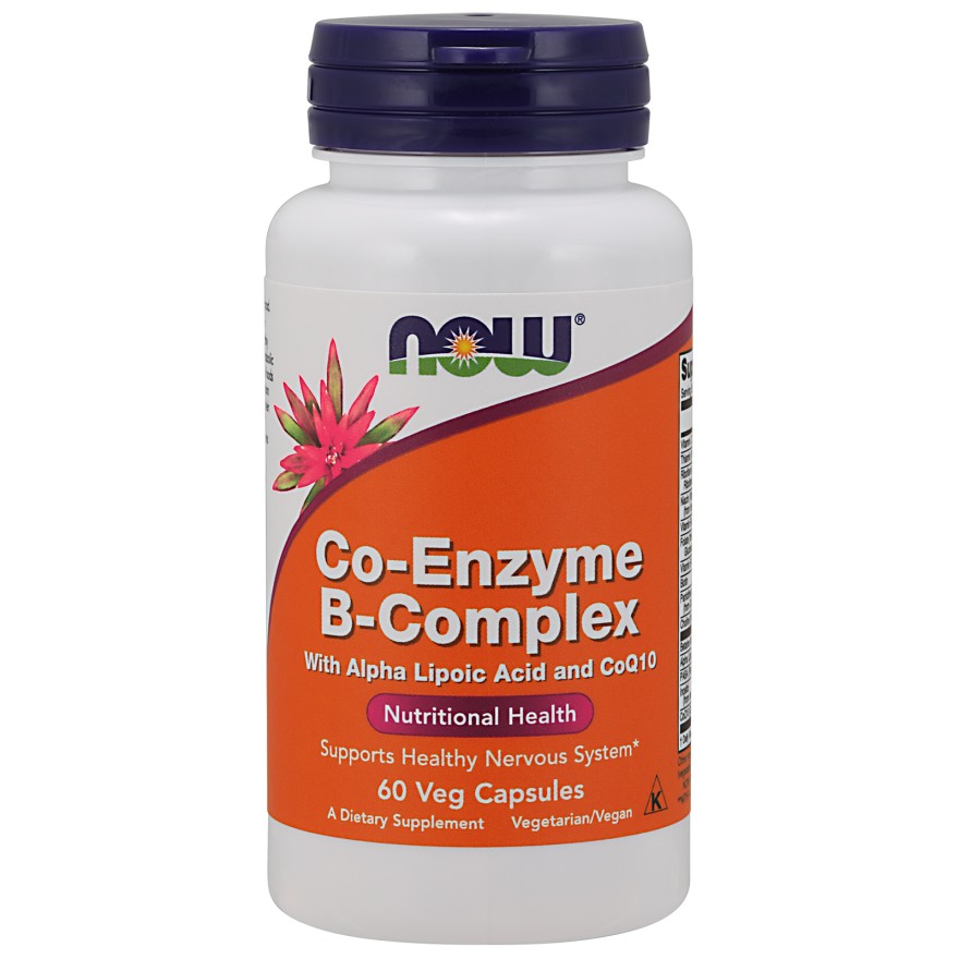 Now Co-Enzyme B-Complex Veg Capsules 60 caps - зображення 1