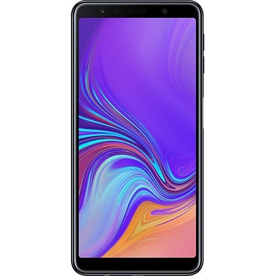 Samsung Galaxy A7 2018 4/64GB Black (SM-A750FZKU) - зображення 1