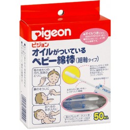 Pigeon Ватные палочки с масляной пропиткой 50 шт