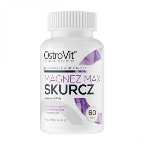 OstroVit Magnez Max Skurcz 60 tabs - зображення 1