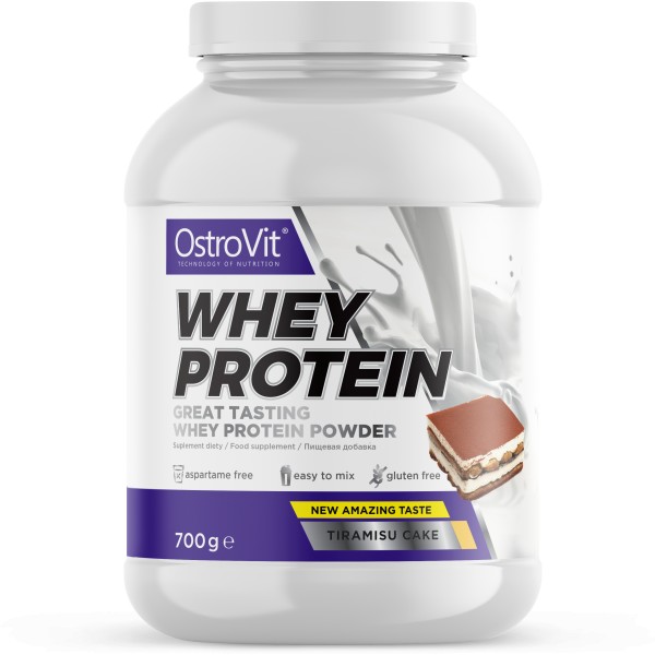 OstroVit Whey Protein 700 g /23 servings/ Tiramisu Cake - зображення 1
