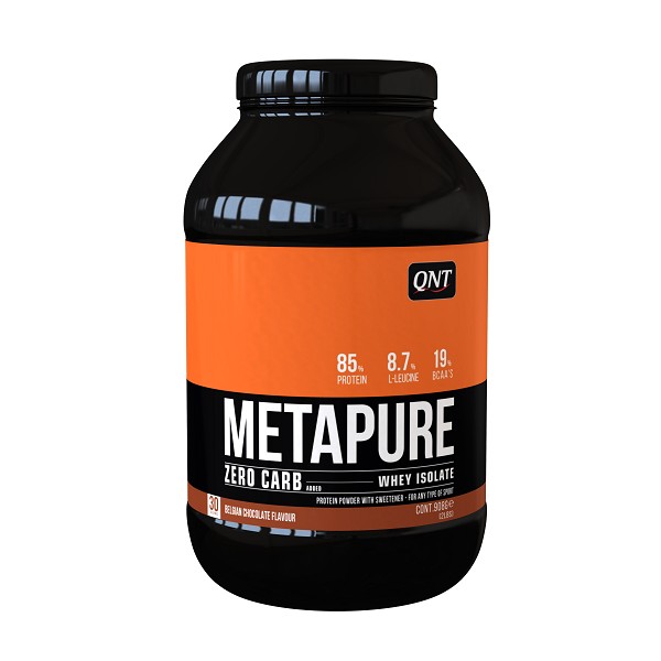 QNT Metapure Zero Carb 908 g /30 servings/ Belgian Chocolate - зображення 1