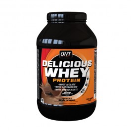 QNT Delicious Whey Protein Powder 908 g /30 servings/ Belgian Chocolate
