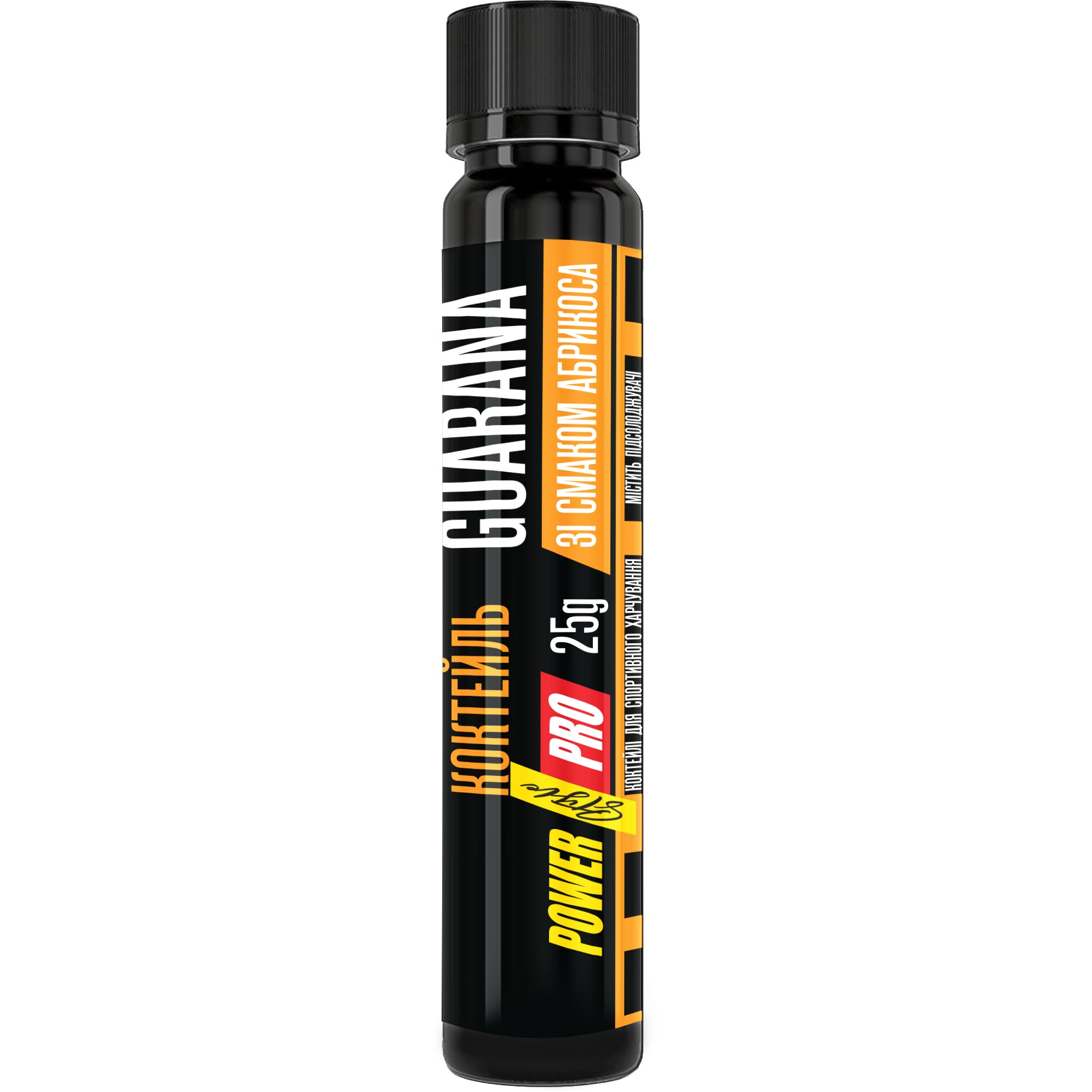 Power Pro Коктейль Guarana Shot 25 g Абрикос - зображення 1