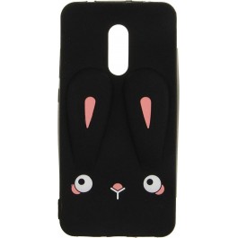   TOTO Silicon Сartoon Network Rabbit Case Xiaomi Redmi 5 Black