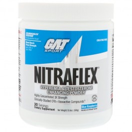 GAT Sport Nitraflex 300 g /30 servings/ Blue Raspberry