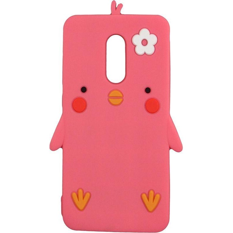 TOTO Silicon Сartoon Network Chicken Case Xiaomi Redmi 5 Fresh Red - зображення 1