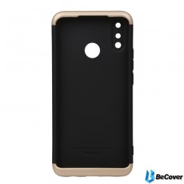   BeCover Super-protect Series для Huawei P Smart+ Black-Gold (702632)