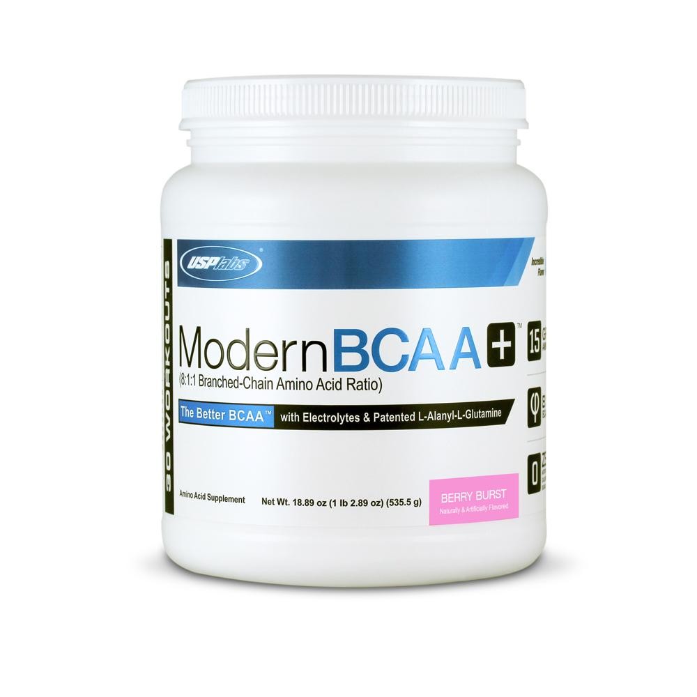 USP Labs Modern BCAA+ 535 g /30 servings/ Berry Burst - зображення 1