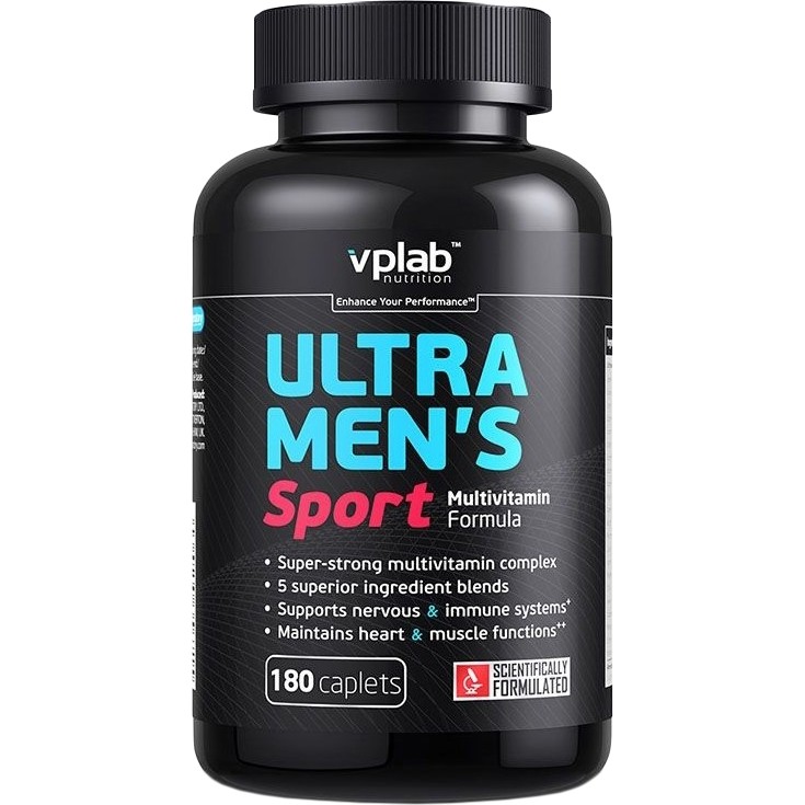 VPLab Ultra Men's Sport 180 caps /90 servings/ - зображення 1