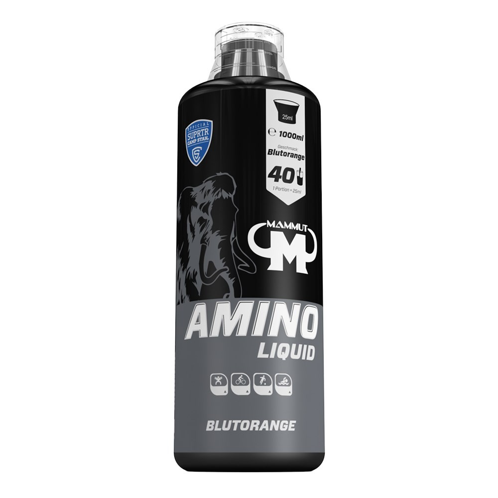 Mammut Nutrition Amino Liquid 1000 ml /40 servings/ Blood Orange - зображення 1