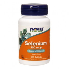 Now Selenium 100 mcg Tablets 100 tabs