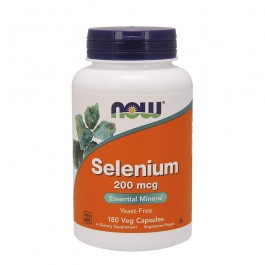   Now Selenium 200 mcg Veg Capsules 180 caps