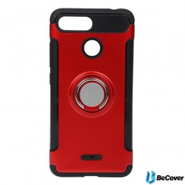   BeCover Magnetic Ring Stand for Xiaomi Redmi 6/6A Red (702669)