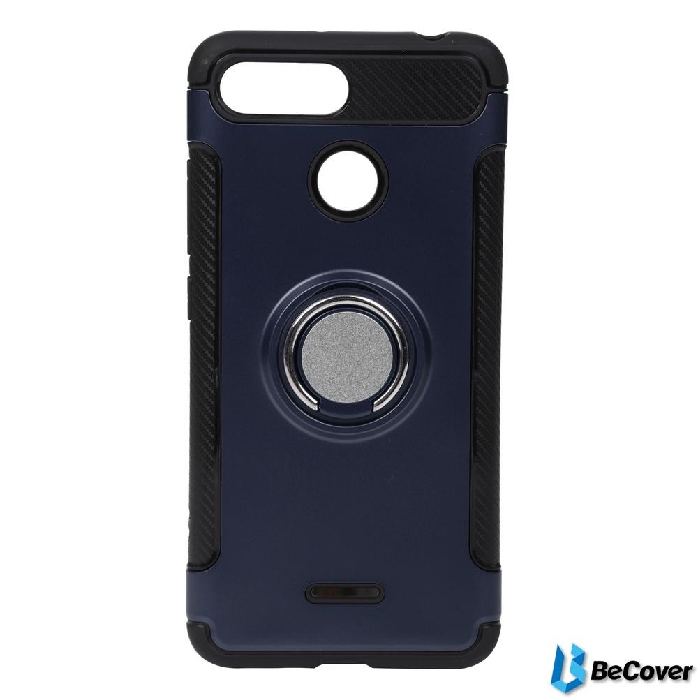 BeCover Magnetic Ring Stand for Xiaomi Redmi 6/6A Deep Blue (702667) - зображення 1