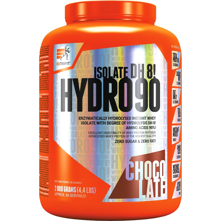 Extrifit Hydro Isolate 90 2000 g /66 servings/ Chocolate - зображення 1