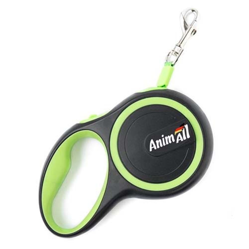 AnimAll Поводок-Рулетка для собак весом до 15 кг, 3 М, салатовый (63849) - зображення 1