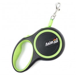 AnimAll Поводок-Рулетка для собак весом до 15 кг, 3 М, салатовый (63849)