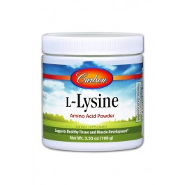 Carlson Labs L-Lysine Powder 100 g /83 servings/ Pure