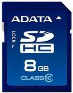 ADATA 8 GB SDHC Class 10 ASDH8GCL10-R - зображення 1