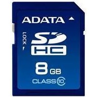 ADATA 8 GB SDHC Class 10 ASDH8GCL10-R