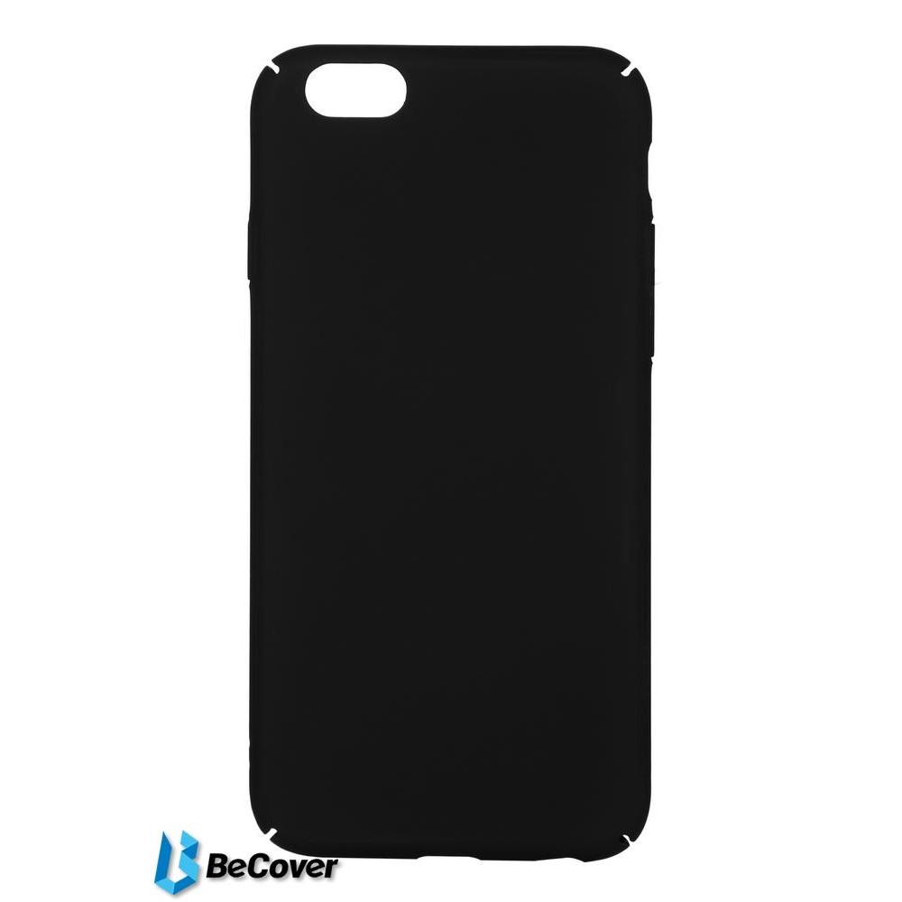 BeCover Soft Touch Case для Apple iPhone 6/6s Black (701413) - зображення 1